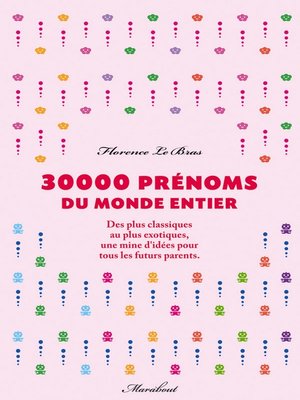cover image of 30 000 prénoms du monde entier